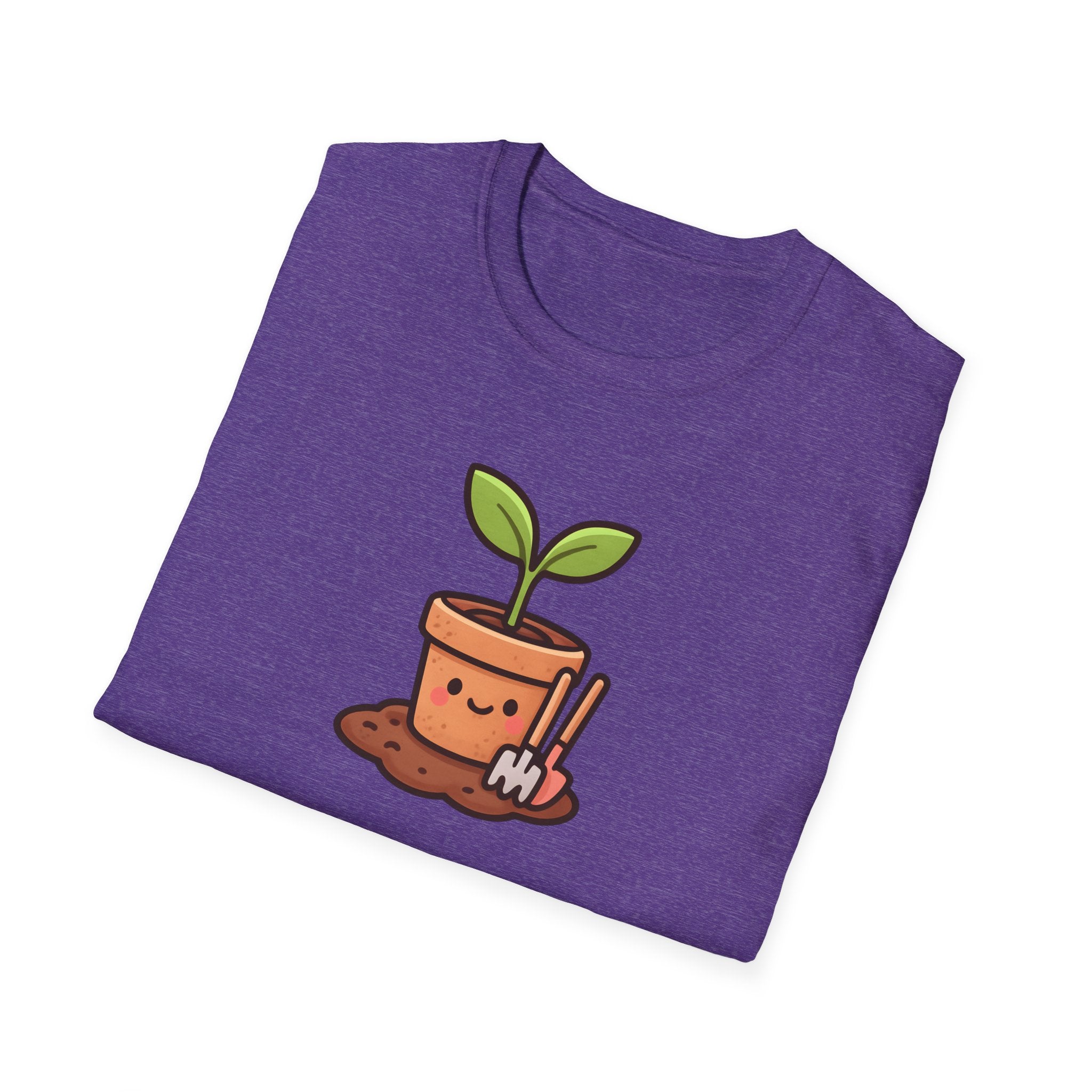 Smiling Plant in Pot T-Shirt