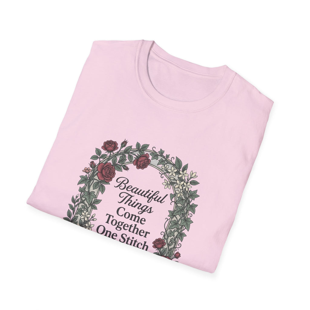 Beautiful Things Come Together One Stich at a Time T-Shirt