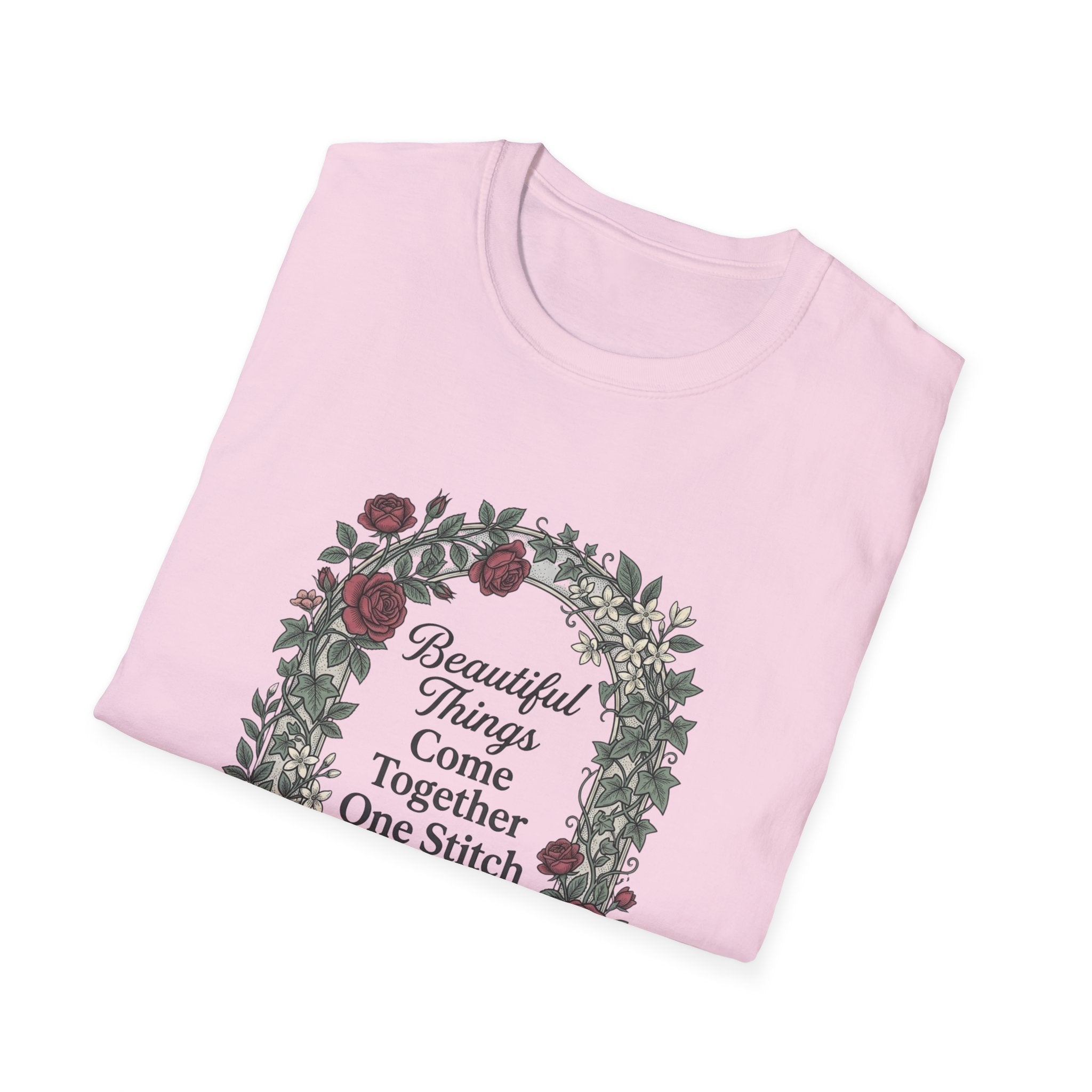 Beautiful Things Come Together One Stich at a Time T-Shirt