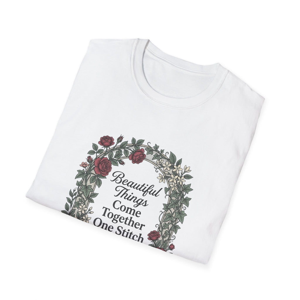 Beautiful Things Come Together One Stich at a Time T-Shirt
