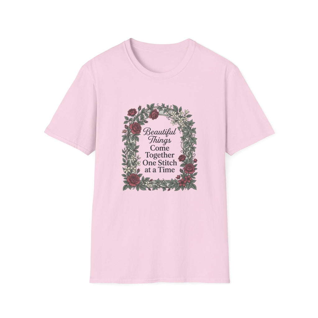 Beautiful Things Come Together One Stich at a Time T-Shirt