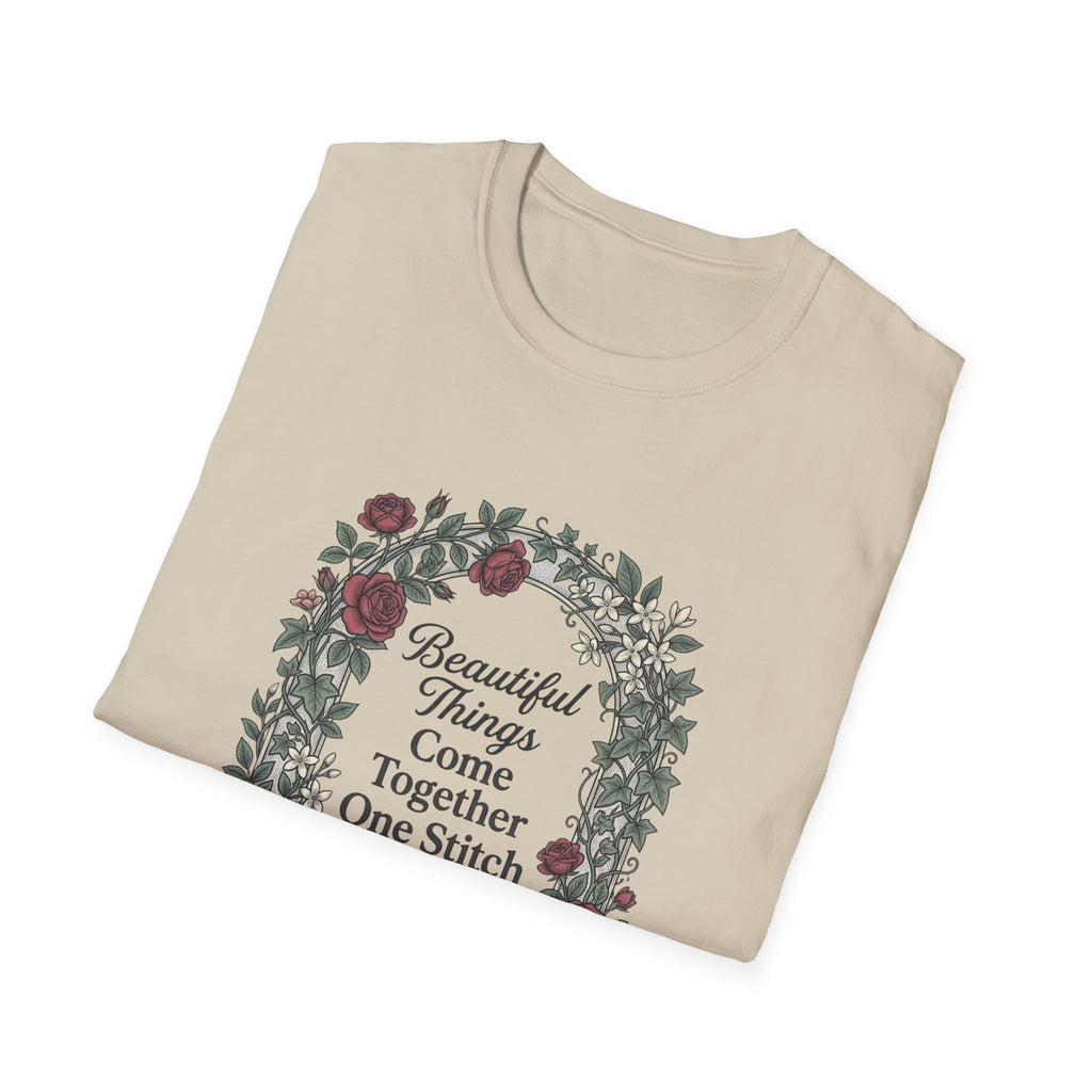 Beautiful Things Come Together One Stich at a Time T-Shirt