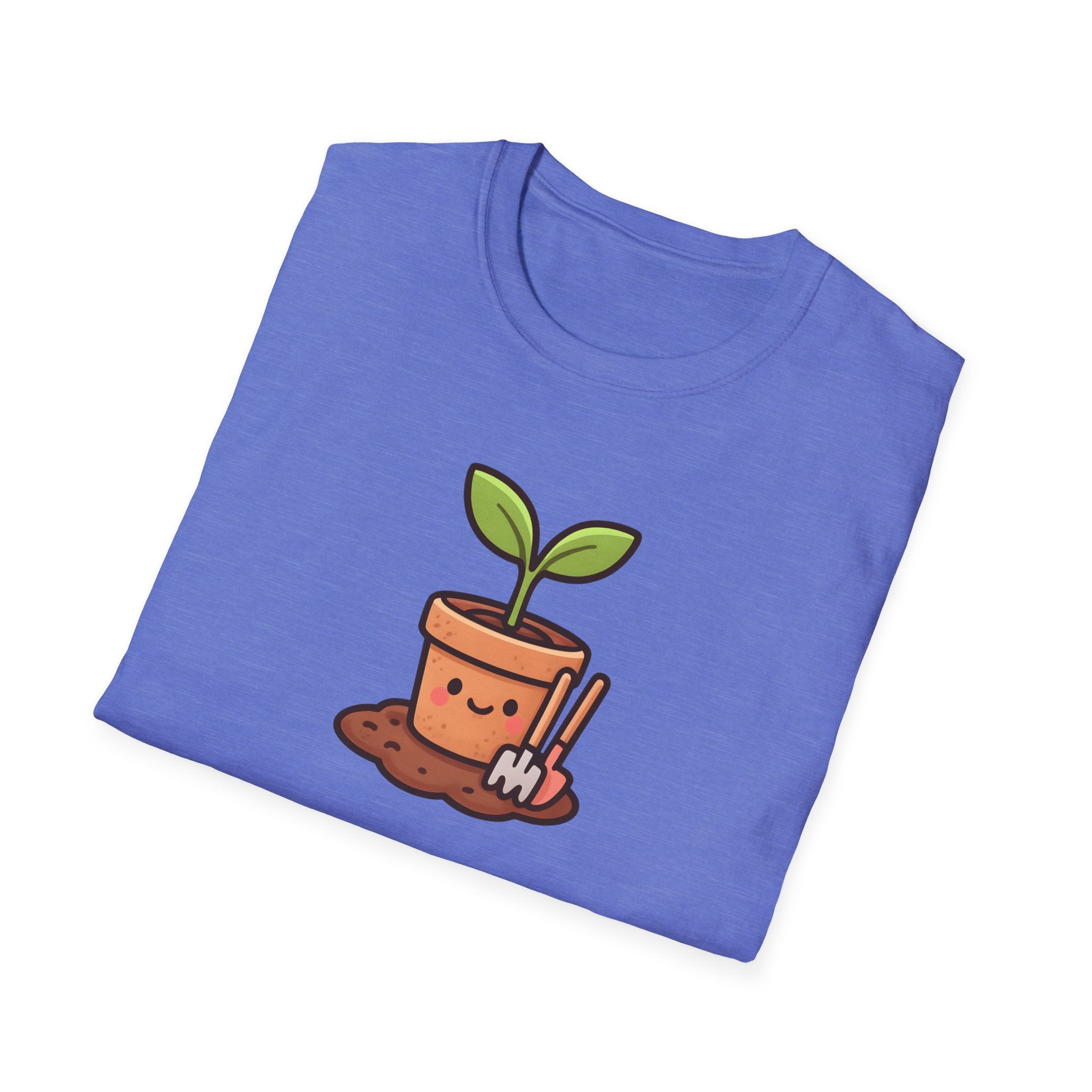 Smiling Plant in Pot T-Shirt