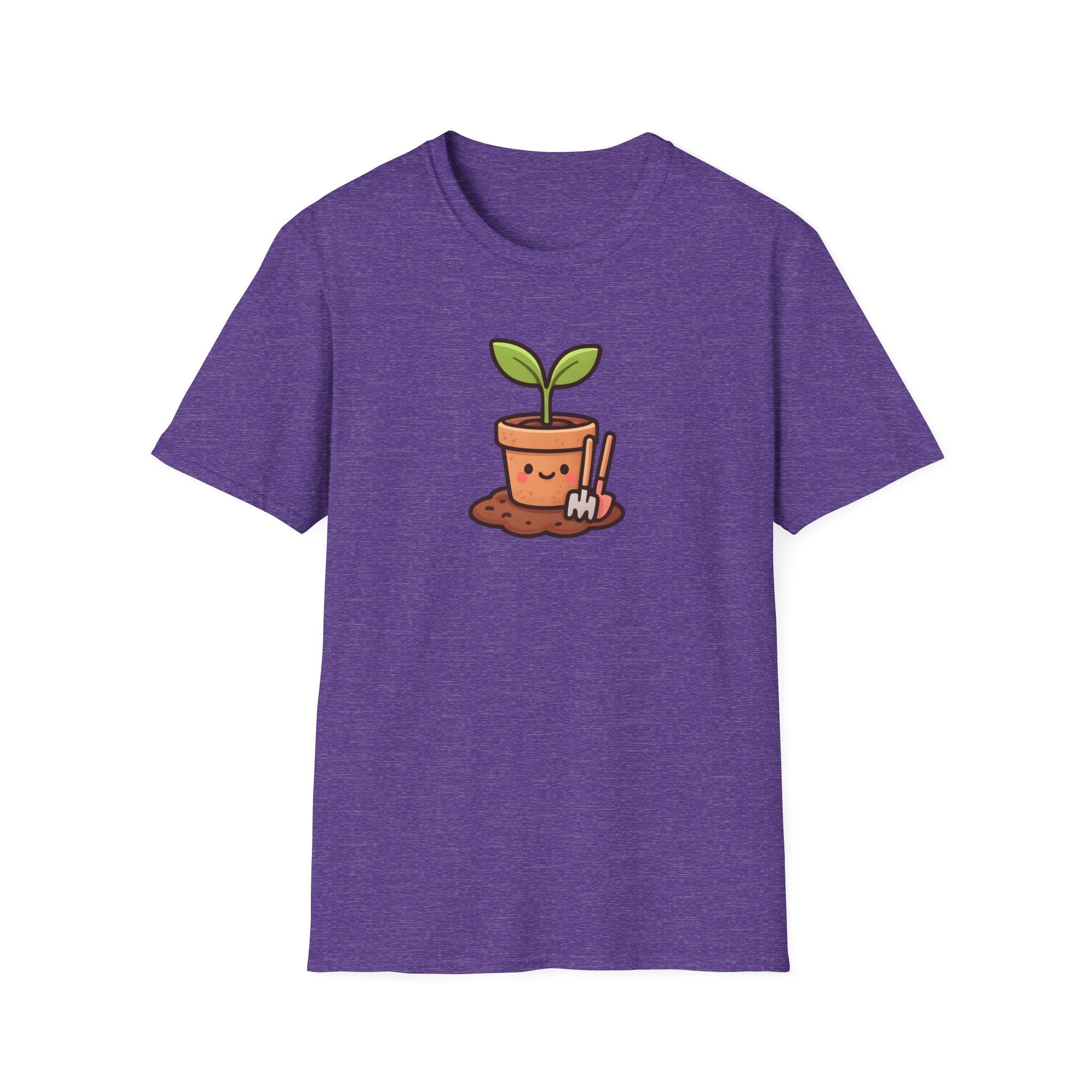 Smiling Plant in Pot T-Shirt