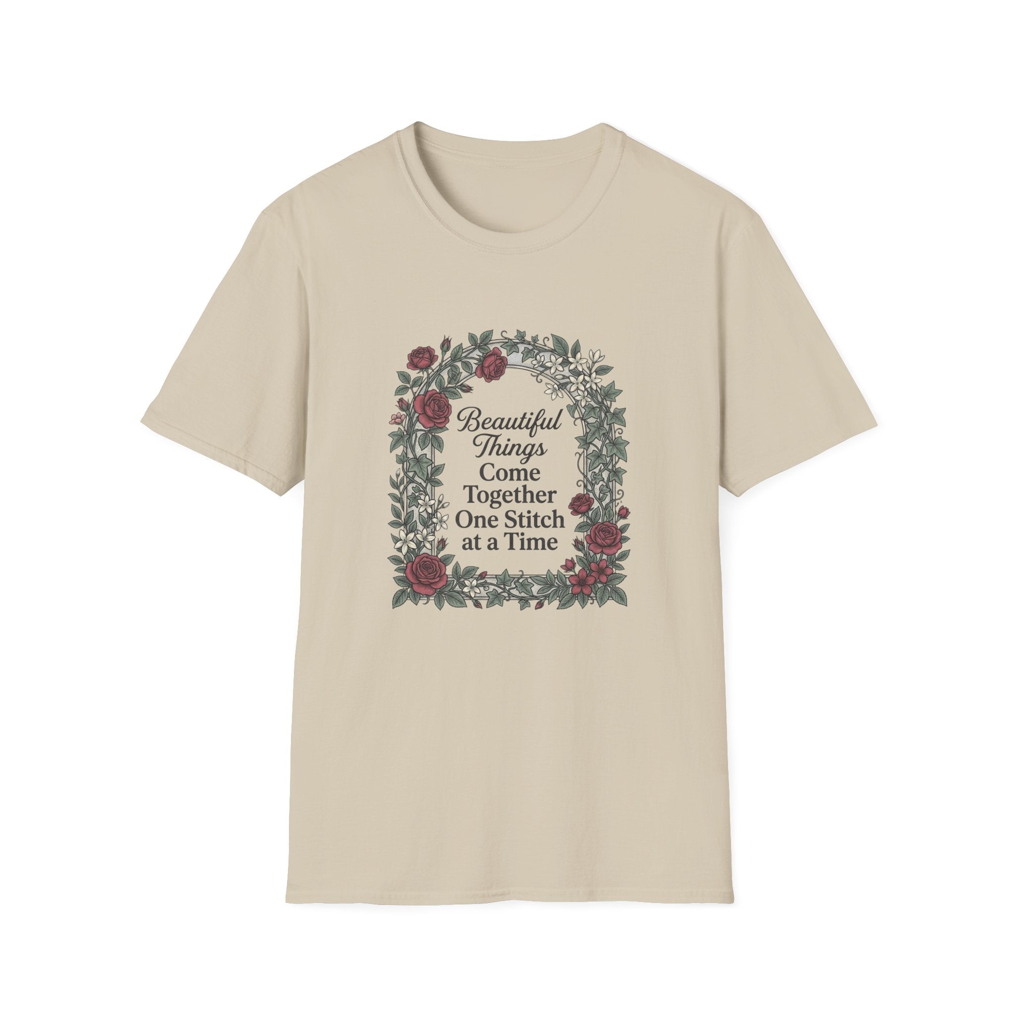 Beautiful Things Come Together One Stich at a Time T-Shirt