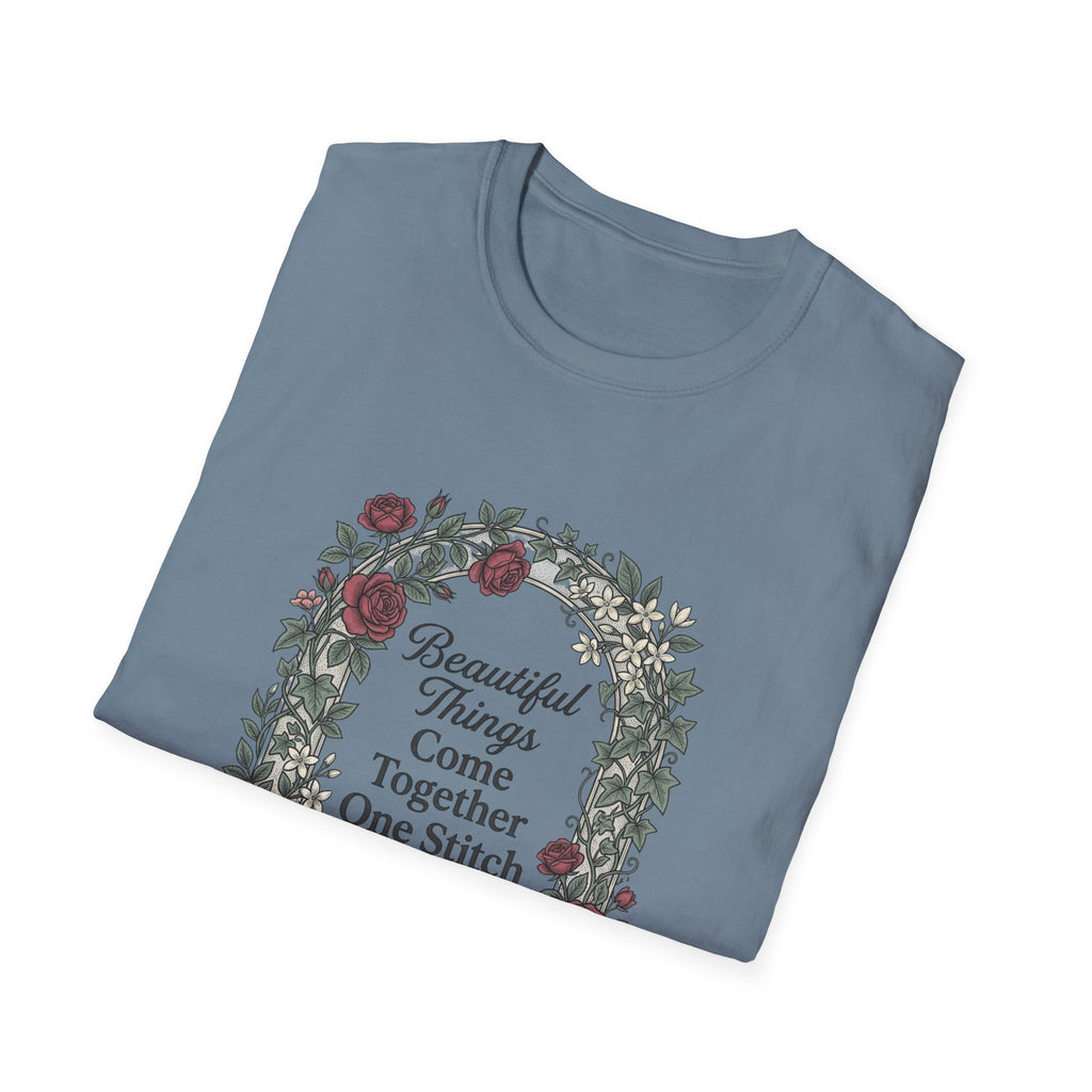 Beautiful Things Come Together One Stich at a Time T-Shirt