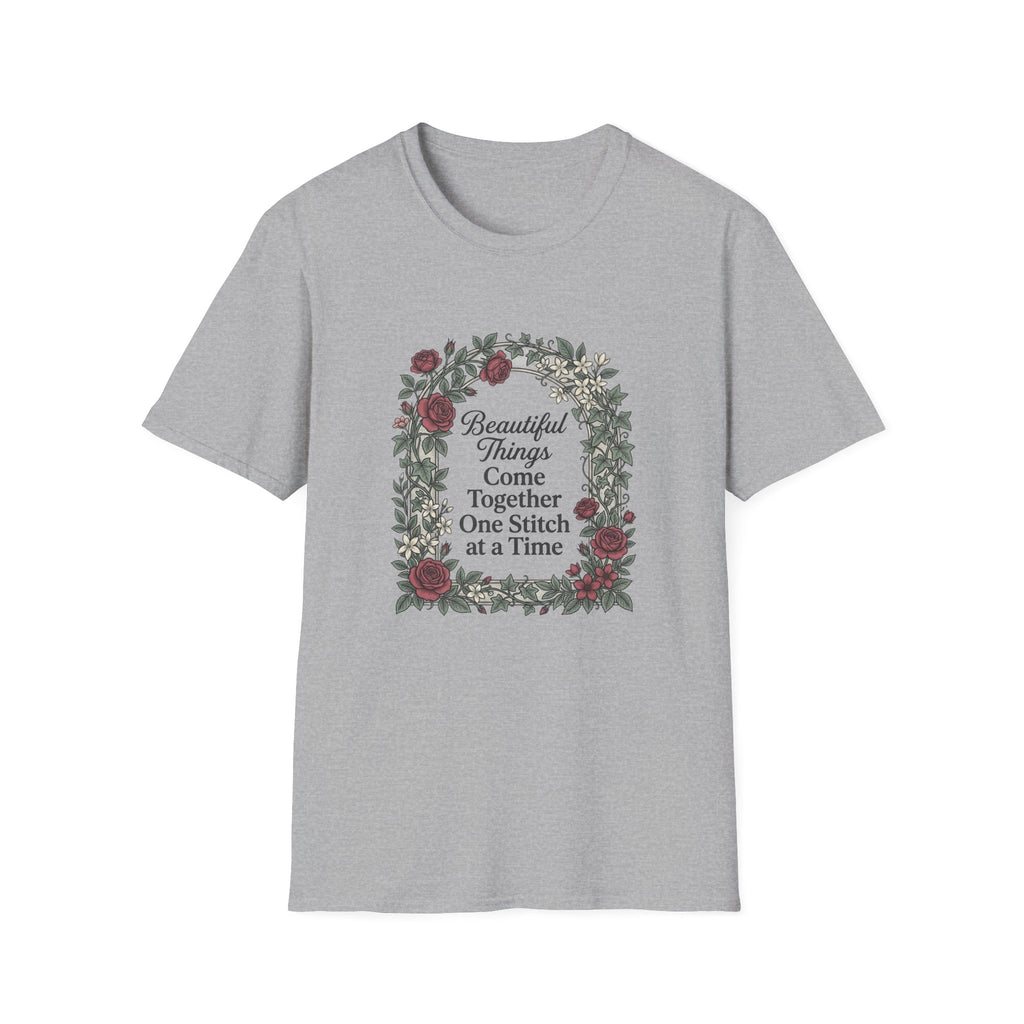 Beautiful Things Come Together One Stich at a Time T-Shirt