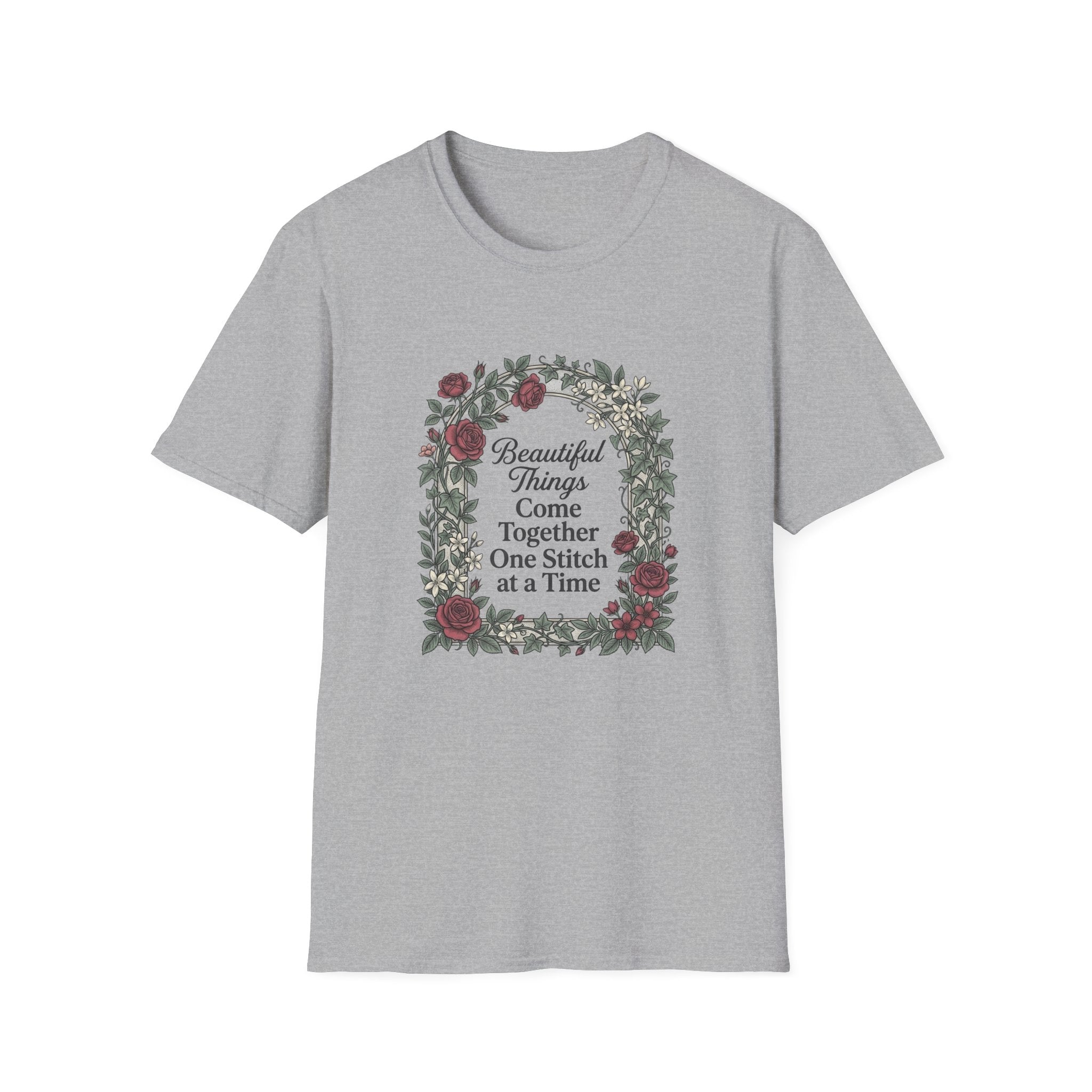 Beautiful Things Come Together One Stich at a Time T-Shirt