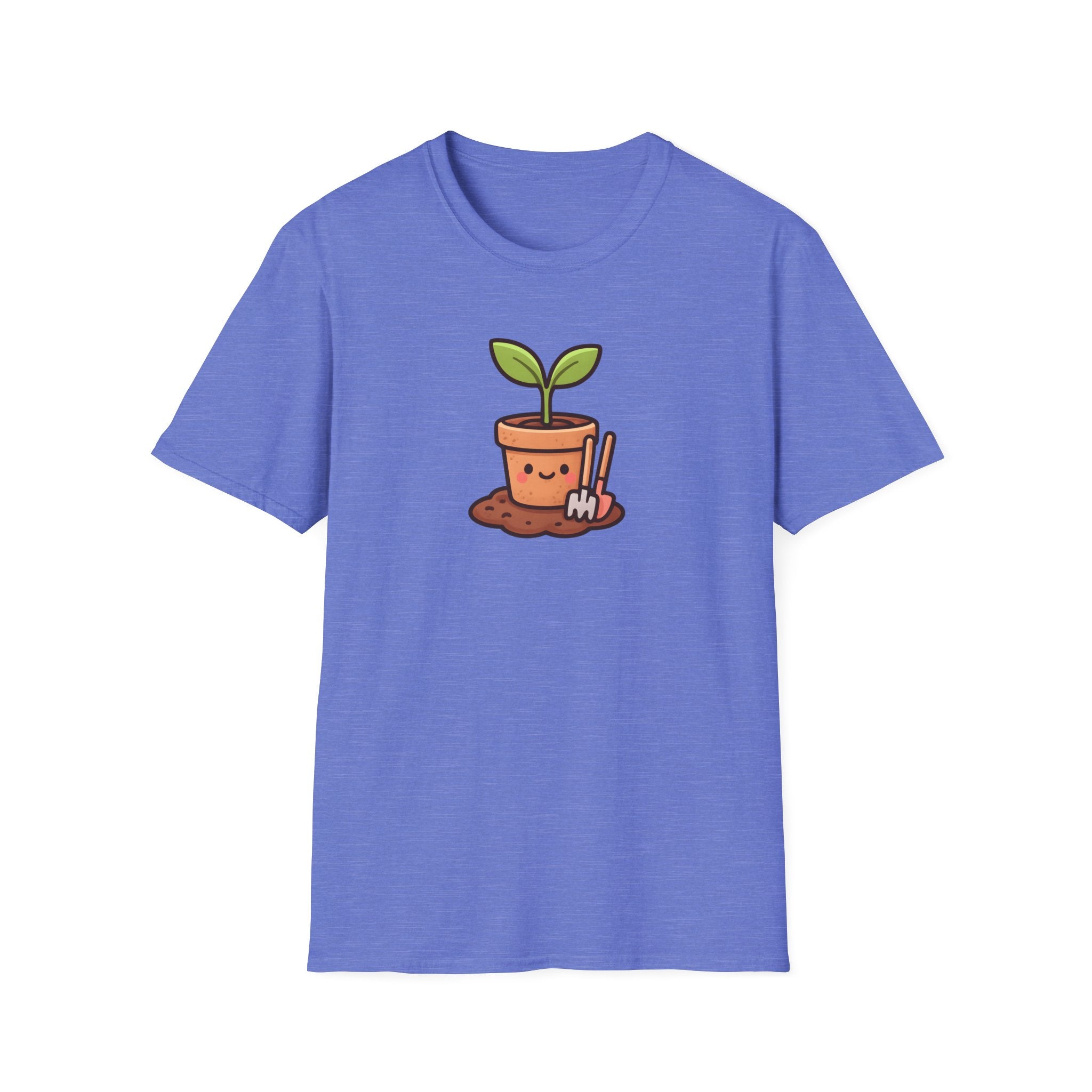 Smiling Plant in Pot T-Shirt