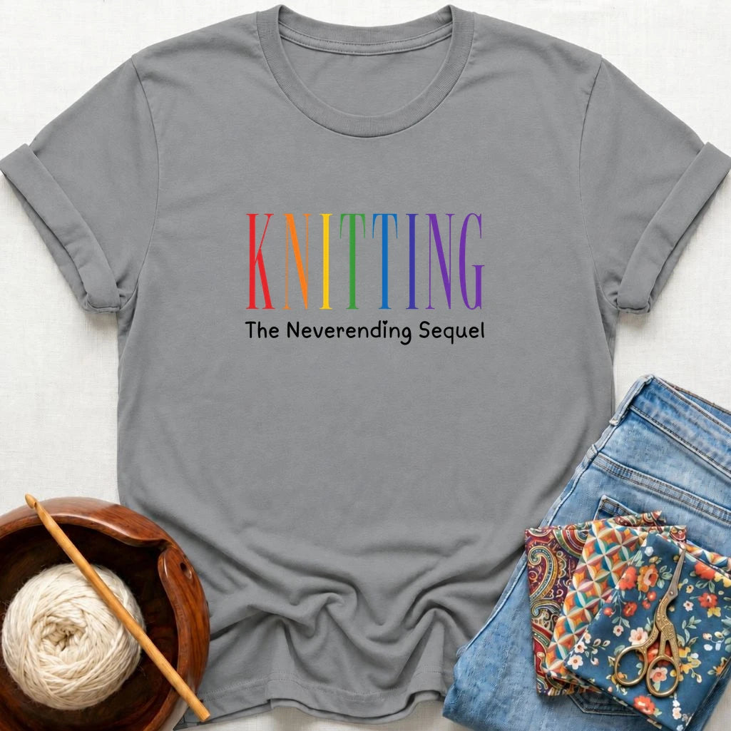 Knitting, The Never Ending Sequel T-Shirt
