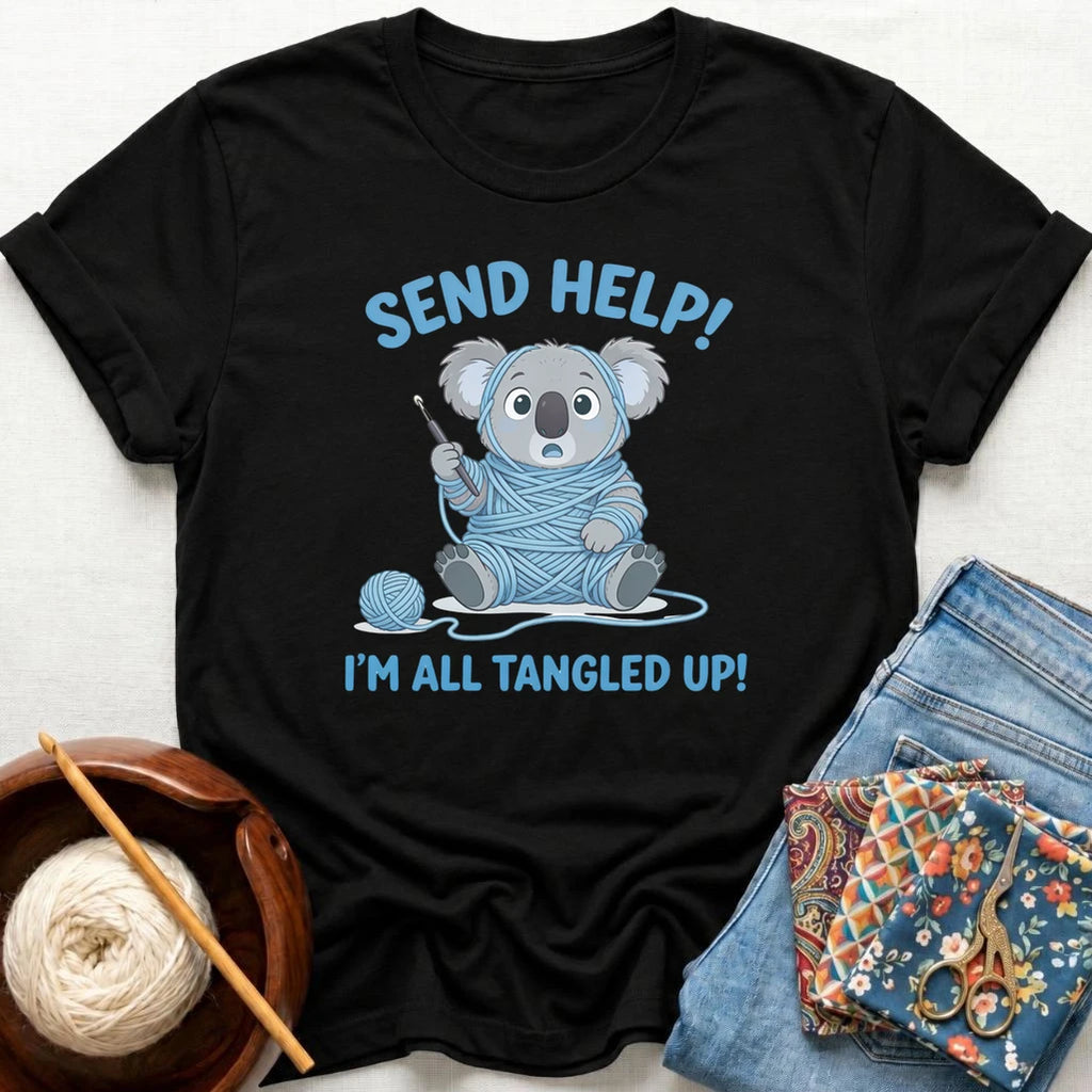 Send Help Koala T-Shirt