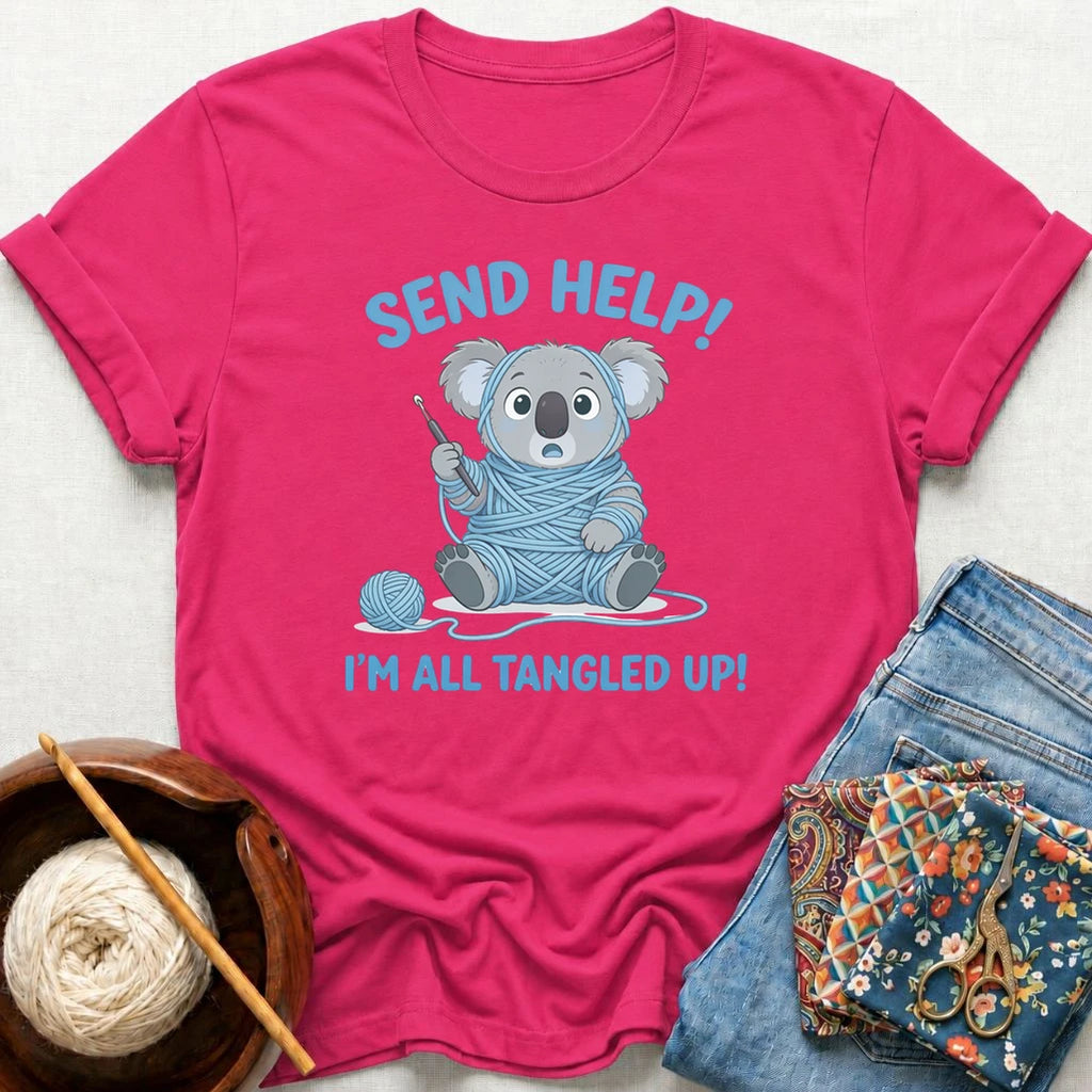 Send Help Koala T-Shirt