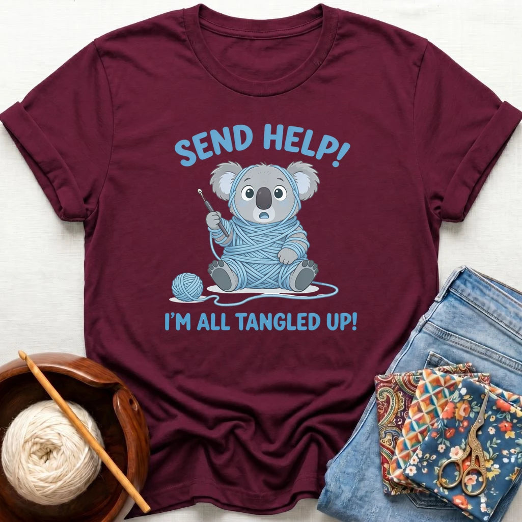 Send Help Koala T-Shirt