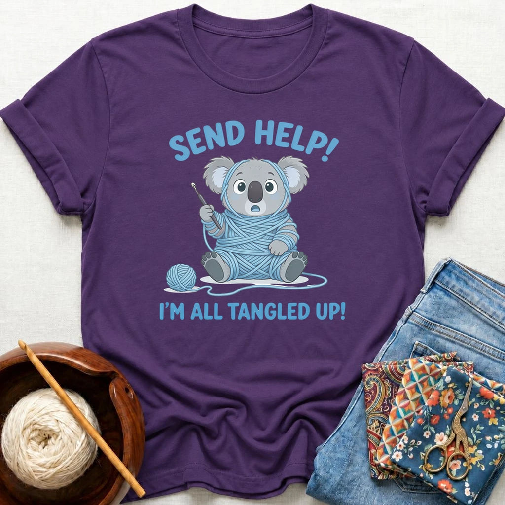 Send Help Koala T-Shirt
