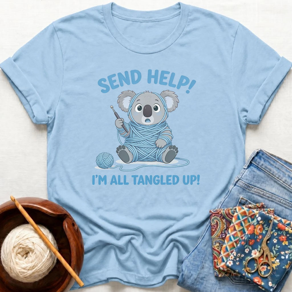 Send Help Koala T-Shirt