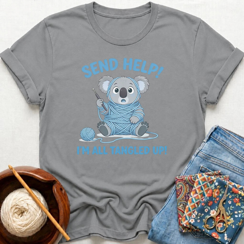 Send Help Koala T-Shirt