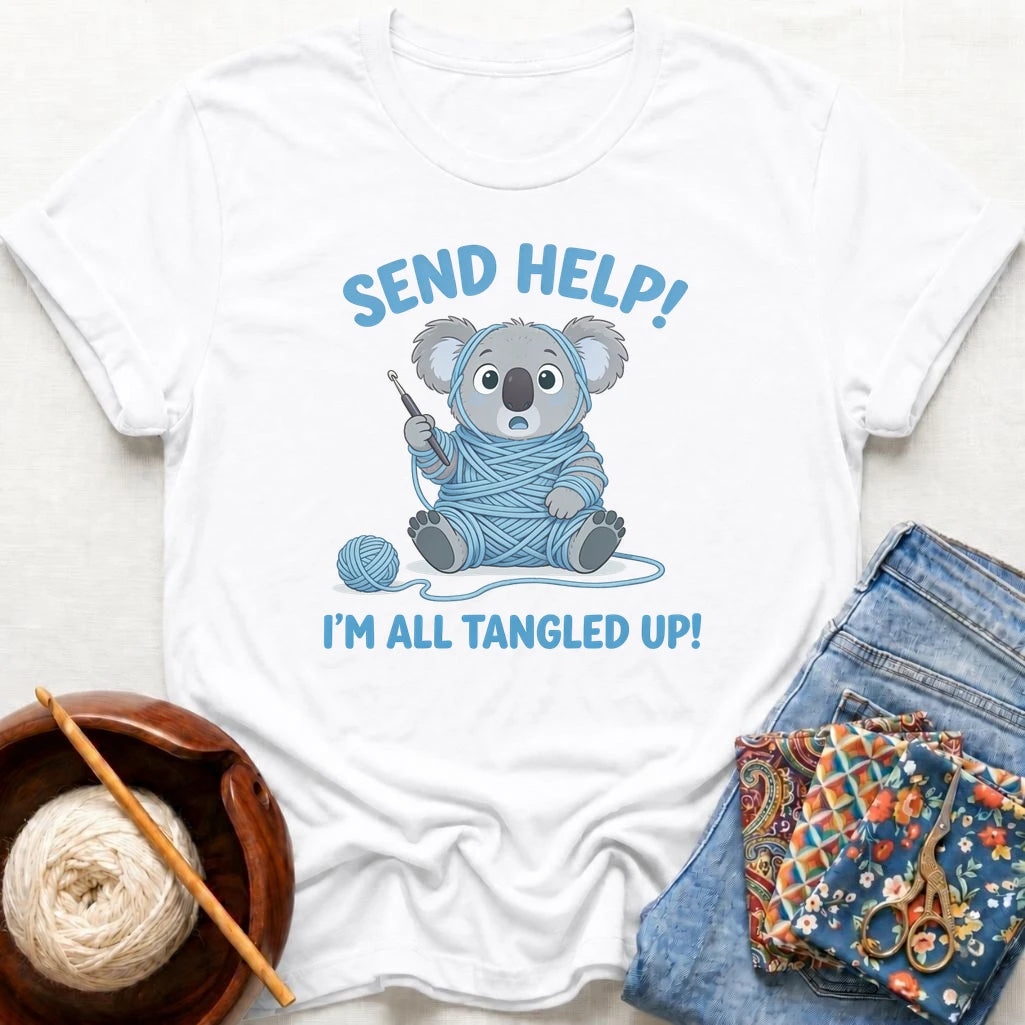 Send Help Koala T-Shirt