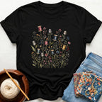Wild Flowers and Reels of Thread T-Shirt