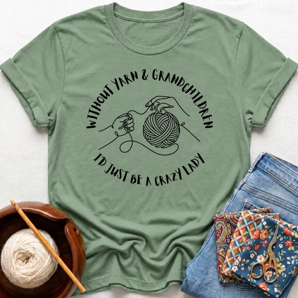Without Yarn & Grandchildren..
